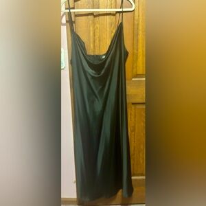 Black Plus Size Slip Dress Cider